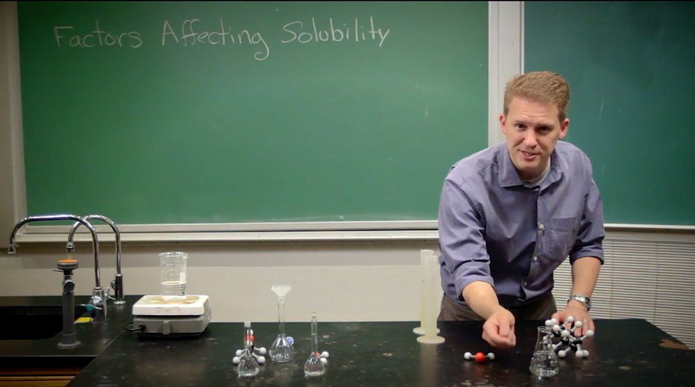 Factors affecting solubility