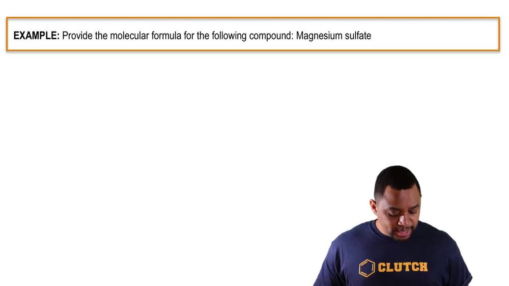 Writing Ionic Compounds Example