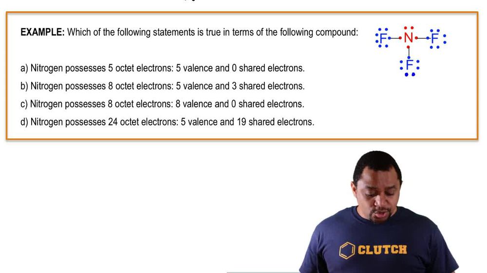 Octet Rule Example 1