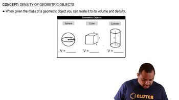 Density of Geometric Objects