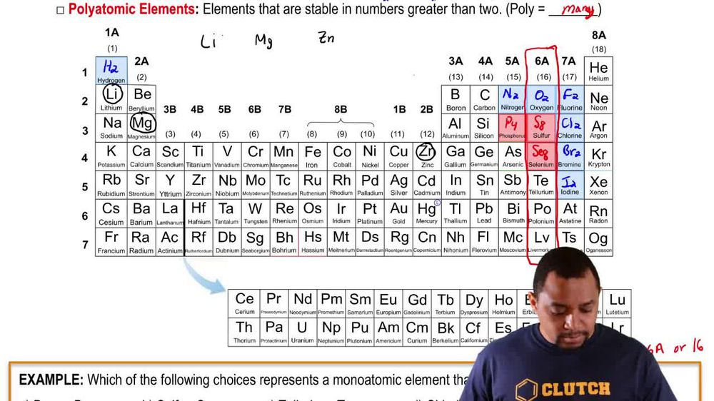 Chalcogen Identification Example