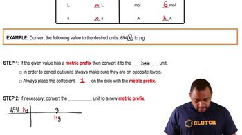 Metric Prefixes Conversion Example