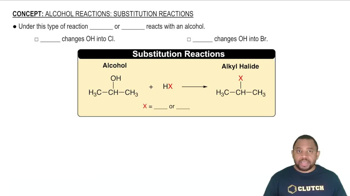 Alcohol Reactions: Substitution Reactions