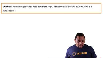 Gas Density Example
