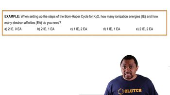 Born Haber Cycle Example 1