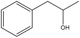 Skeletal formula for an organic molecule