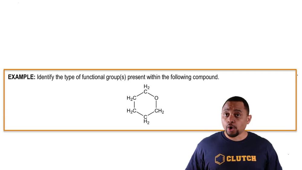 Functional Groups Example