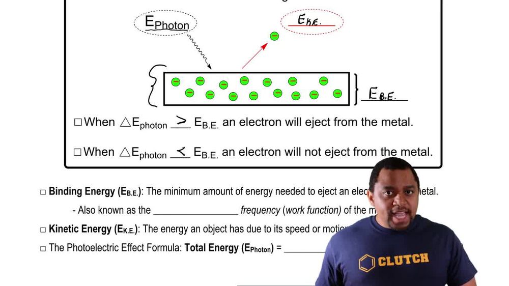 Photoelectric Effect Formula