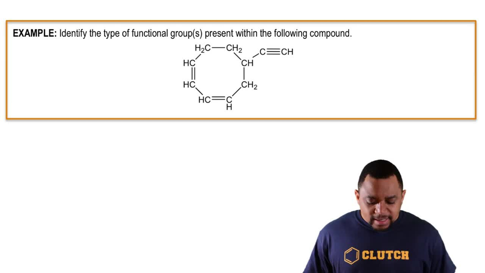 Functional Groups In Chemistry Example