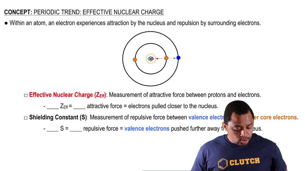 Effective Nuclear Charge