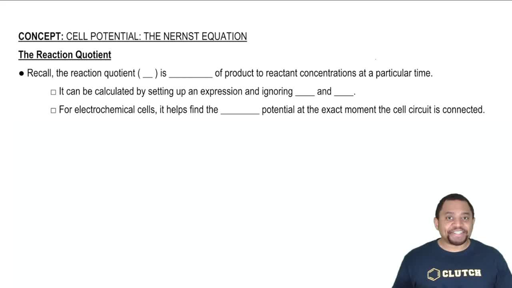 The Reaction Quotient