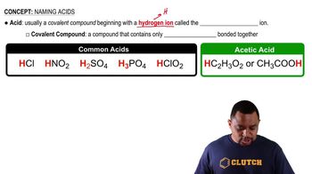 Acids and Their Structure