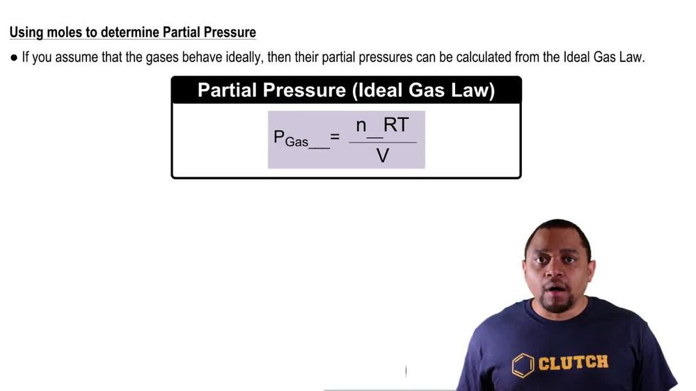 Partial Pressure Calculation