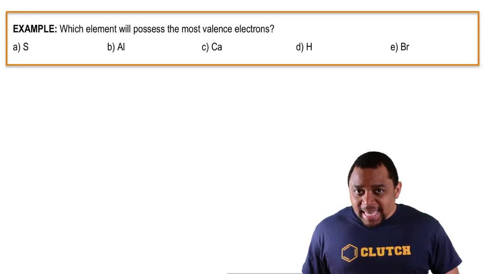 Lewis Dot Symbols Example 1