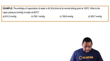 Vapor Pressure Calculation Example