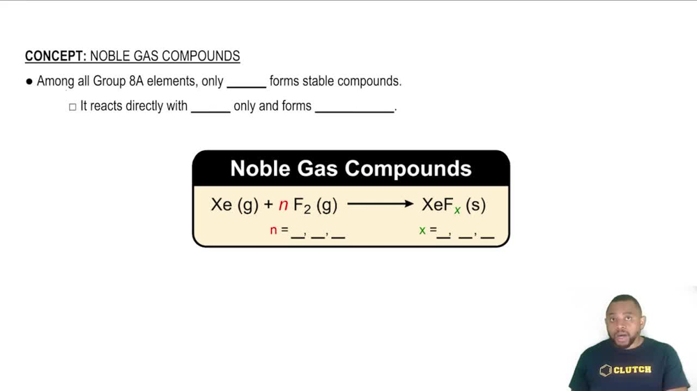 Noble Gas Compounds