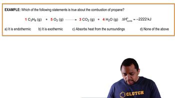 Constant-Volume Calorimetry Example 1