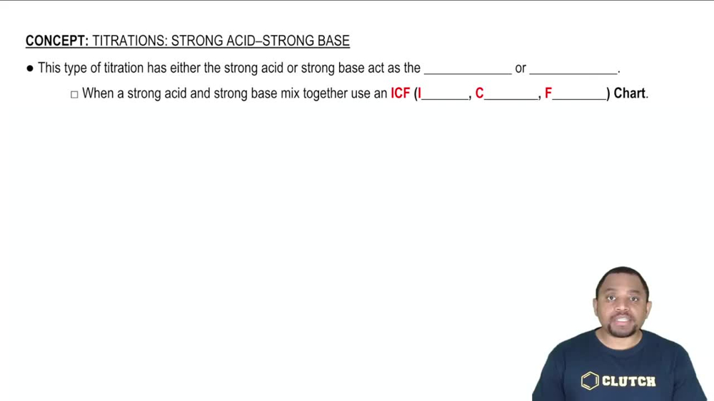 Strong Acid-Strong Base Titration