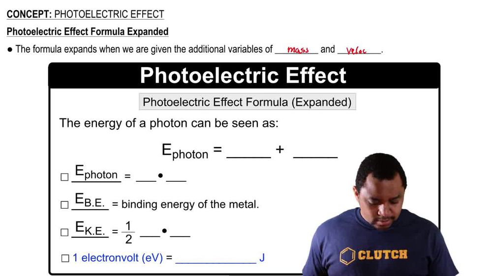 Expanded Photoelectric Effect