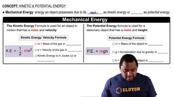 Kinetic & Potential Energy