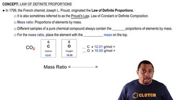 Law of Definite Proportions