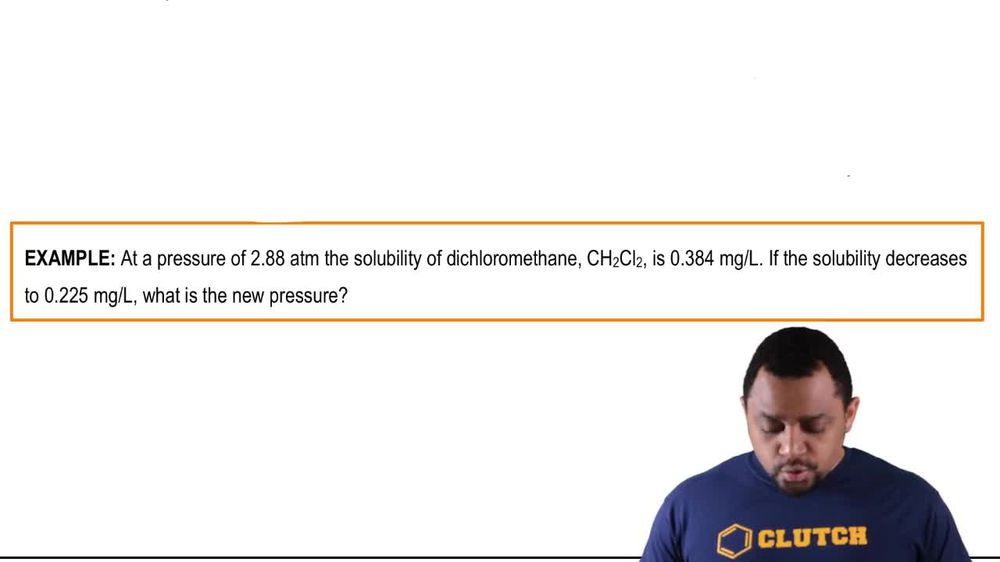 Henry's Law Two-point Formula Example