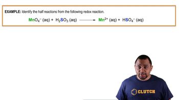 Balancing Acidic Redox Reaction Example