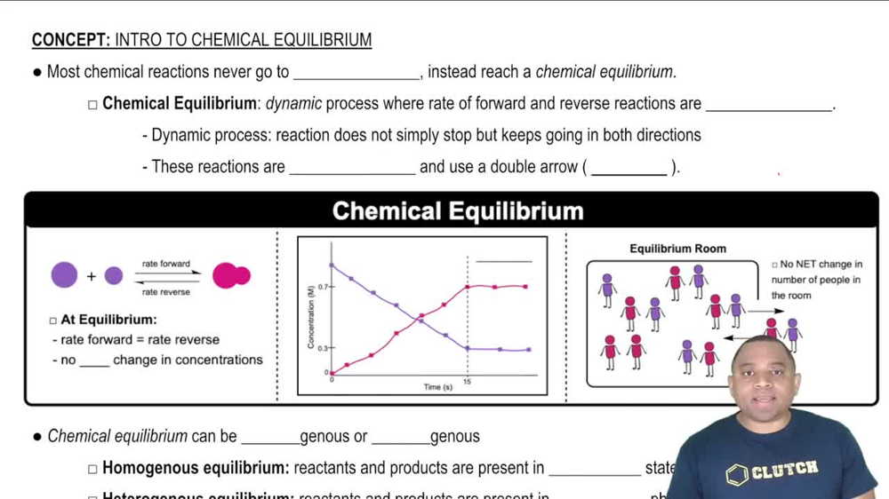 Chemical Equilibrium Concepts