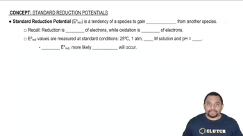 Standard Reduction Potentials