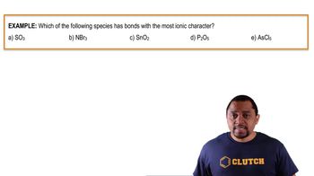 Chemical Bonds Example 1