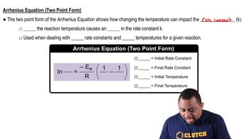 Arrhenius Equation Two-Point Form