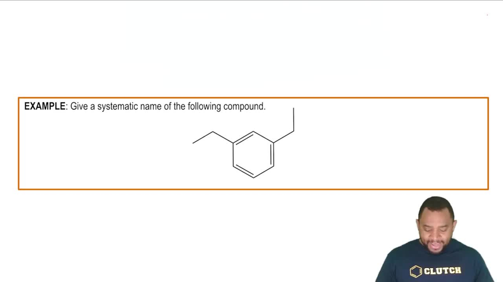 Naming Benzene Example