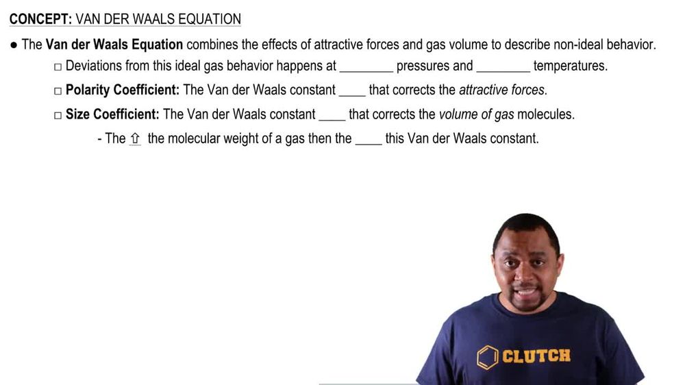 Van der Waals Equation