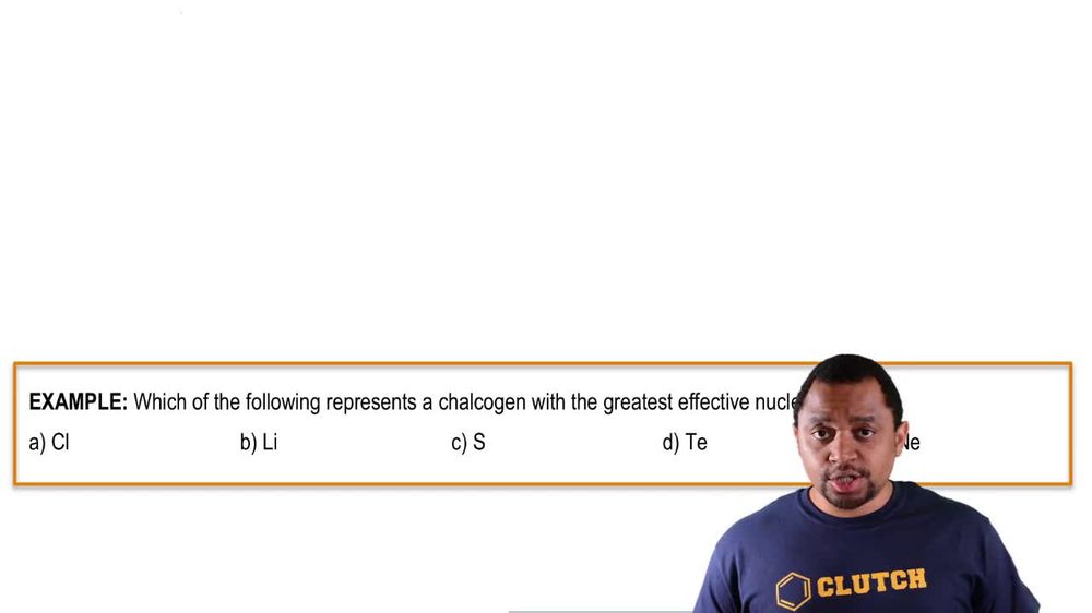 Effective Nuclear Charge Example