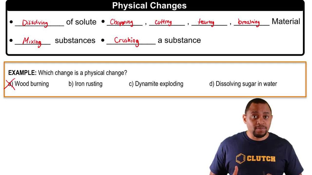Physical Change Example