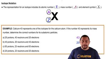 Isotope Notation Example