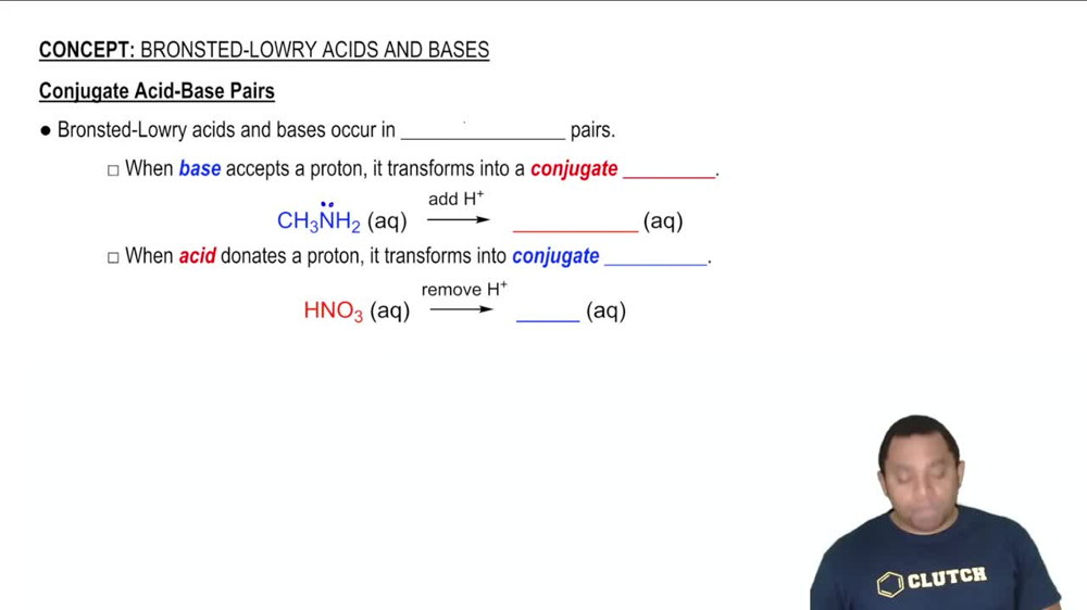 Conjugate Acid-Base Pairs