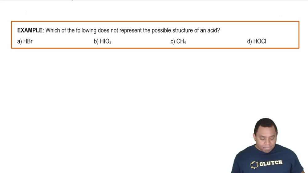 Acid Structure Example