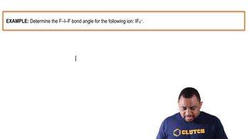 Bond Angles and Electron Groups Example