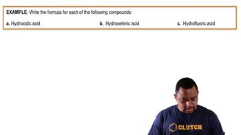 Naming Binary Acids Example