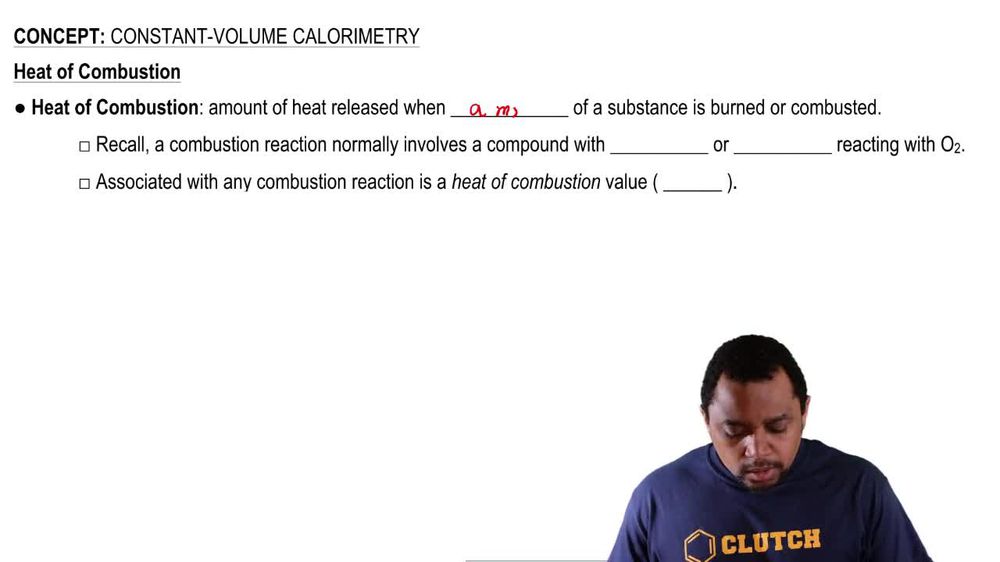 Constant-Volume Calorimetry