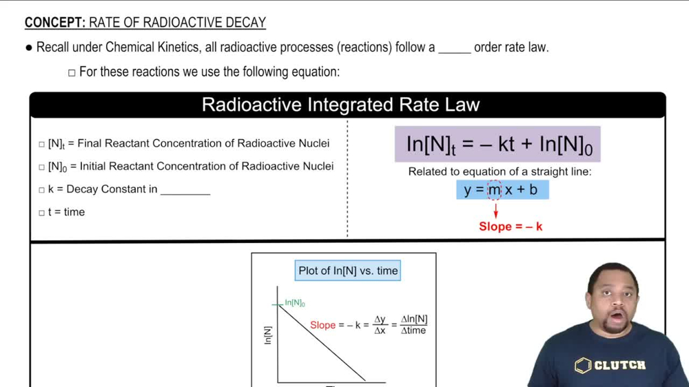 Rate of Radioactive Decay
