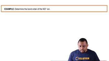 Bond Order Example
