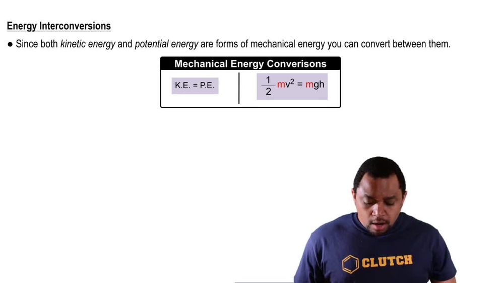 Kinetic & Potential Energy