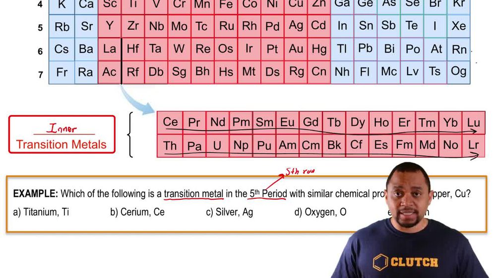 Transition Metal Example