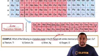Transition Metal Example