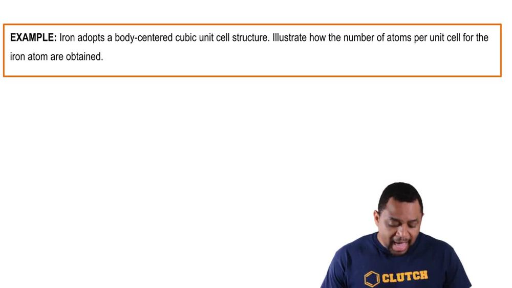 Body Centered Cubic Example