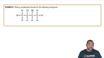 Condensed Formula Example