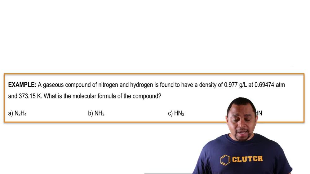 Molecular Formula Example