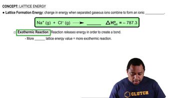 Lattice Energy